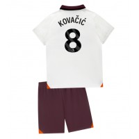 Dres Manchester City Mateo Kovacic #8 Preč pre deti 2023-24 Krátky Rukáv (+ trenírky)